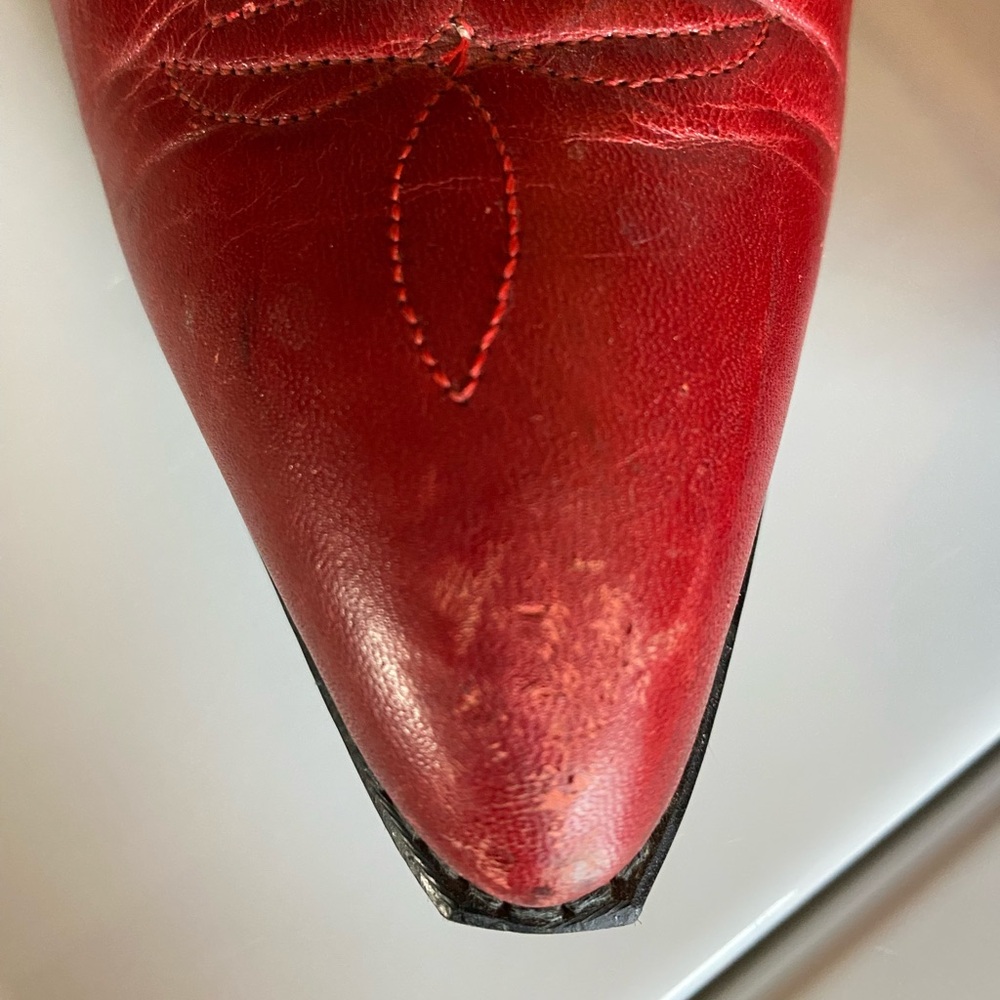 Laredo Red Western Boots - Picture 11 of 11